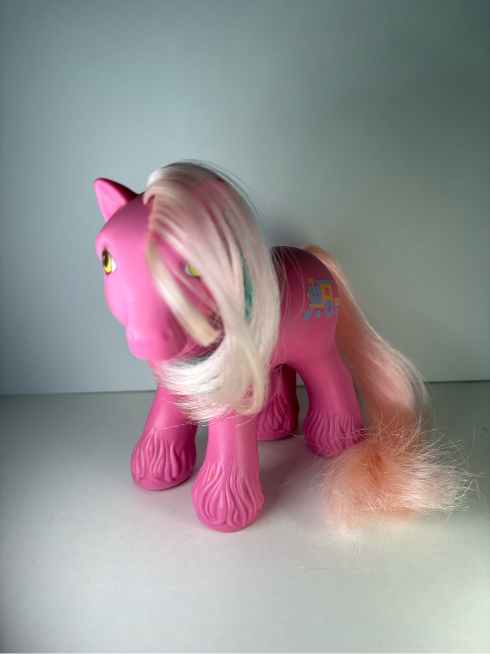 Vtg 1987 My Little Pony G1 Big Brother STEAMER First Edition Hasbro Hong Kong